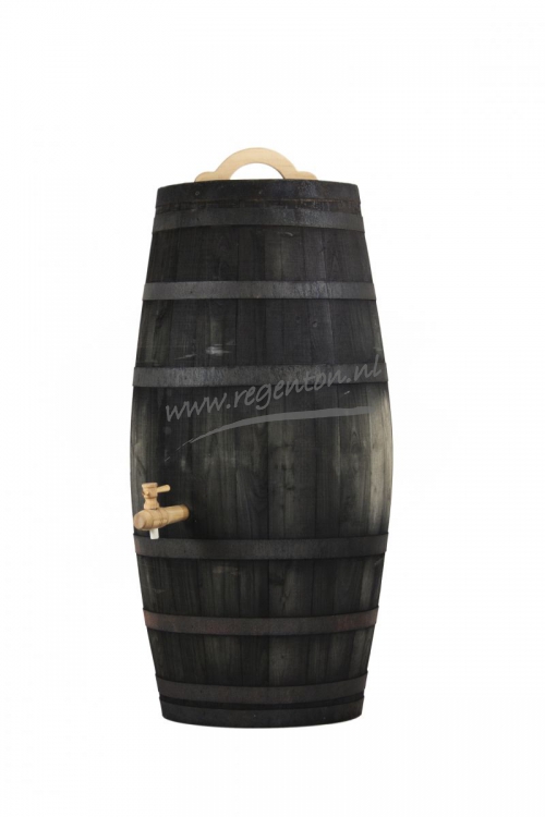  Regenton lange pijp oud met kraan en handvat groot