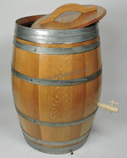  Regenton eiken gelakt compleet