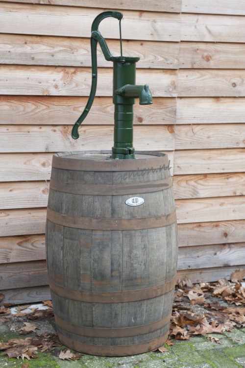  Whiskyvat met pomp geborsteld FSC Recycled 100%