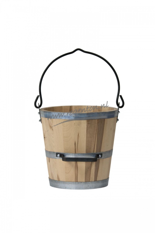  Houten Emmer met Beugel groot