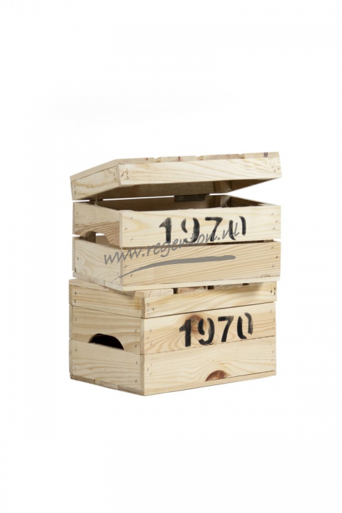  Kist met klapdeksel klein, natural