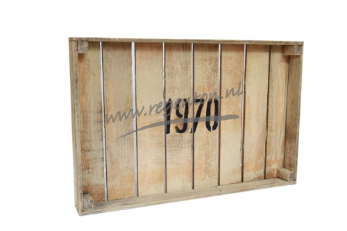  Dienblad laag groot, old look