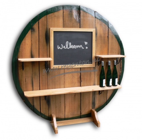  Bodem van wijnvat groot eiken