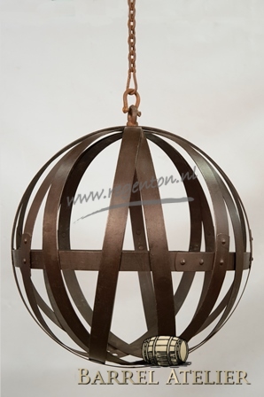  Hanglamp roest-bruin 