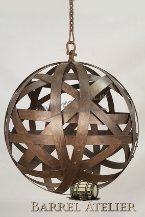  Hanglamp roest bruin 