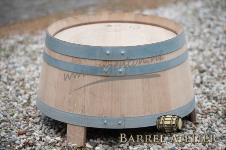  Kuip tafeltje onbehandeld