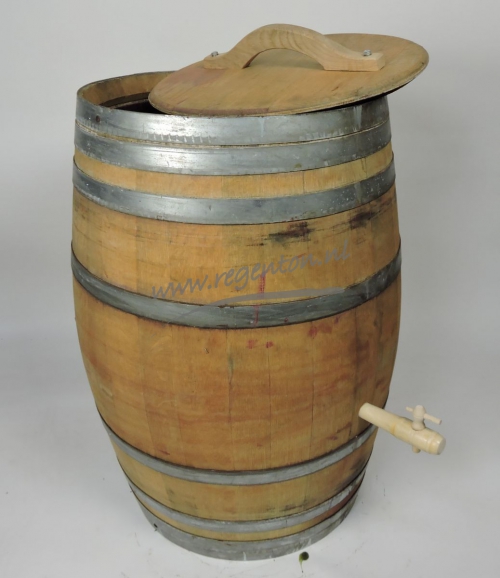  Vat 225 liter met kraan en handvat