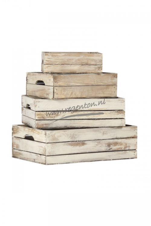  Kistenset 4-delig dichte zijden