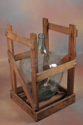  Mandfles / Houten krat