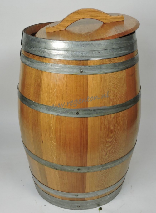  Regenton eiken gelakt compleet