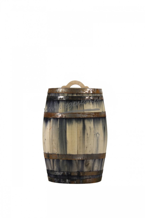  Regenton 150 liter oud gemaakt met handvat